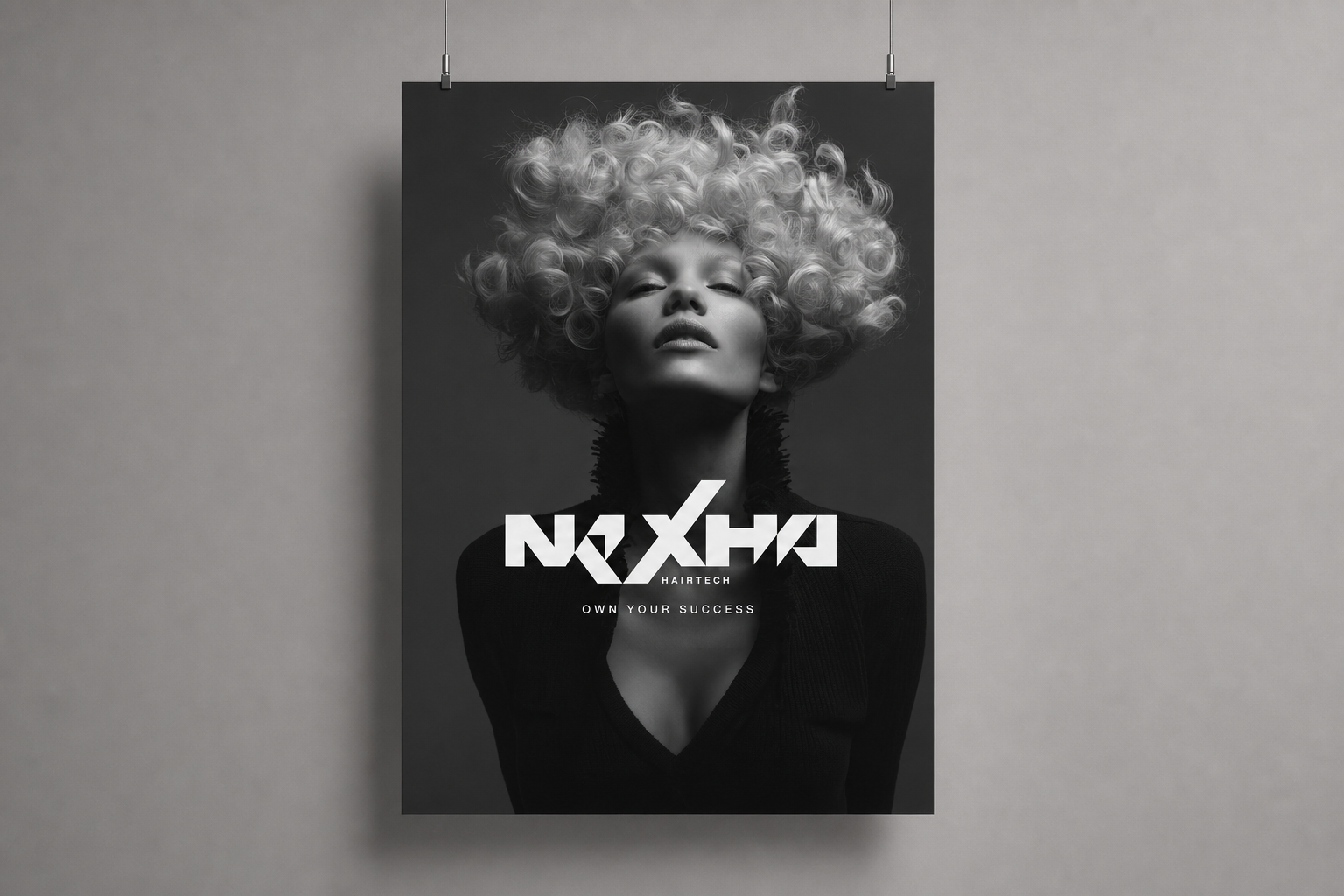 Póster de marca NEXHA HAIRTECH
